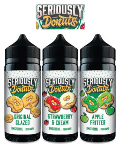 DOOZY SERIOUSLY DONUTS RANGE 100ML SHORTFILL 0MG