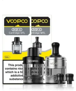 VOOPOO PNP X CARTRIDGE (DTL) BLACK / 5ML / 2PK